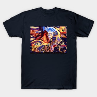 Tormented Journey Down The Duat, River Flowing Through The Khert-Neter (Land Of The Dead) T-Shirt